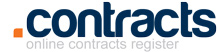 Online contracts register